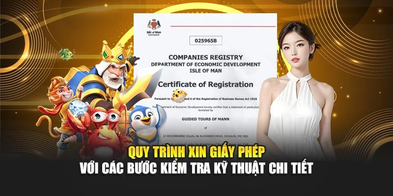 Quy trình xin giấy phép với các bước kiểm tra kỹ thuật chi tiết